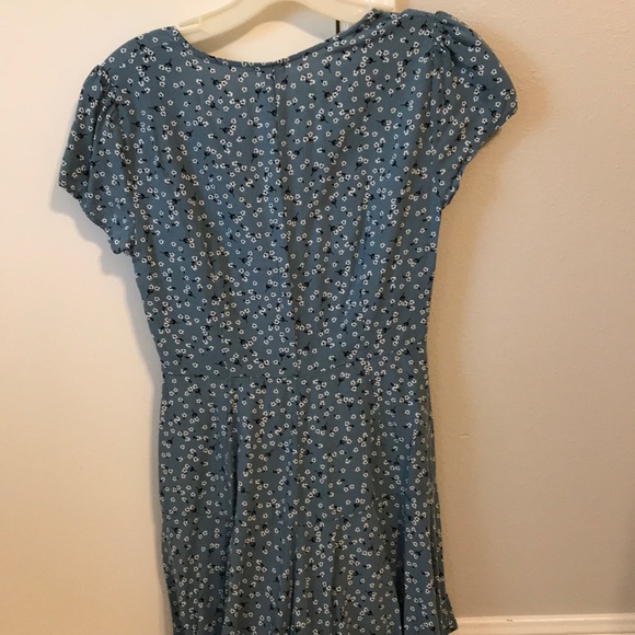 NWOT blue floral romper - Picture 5 of 6